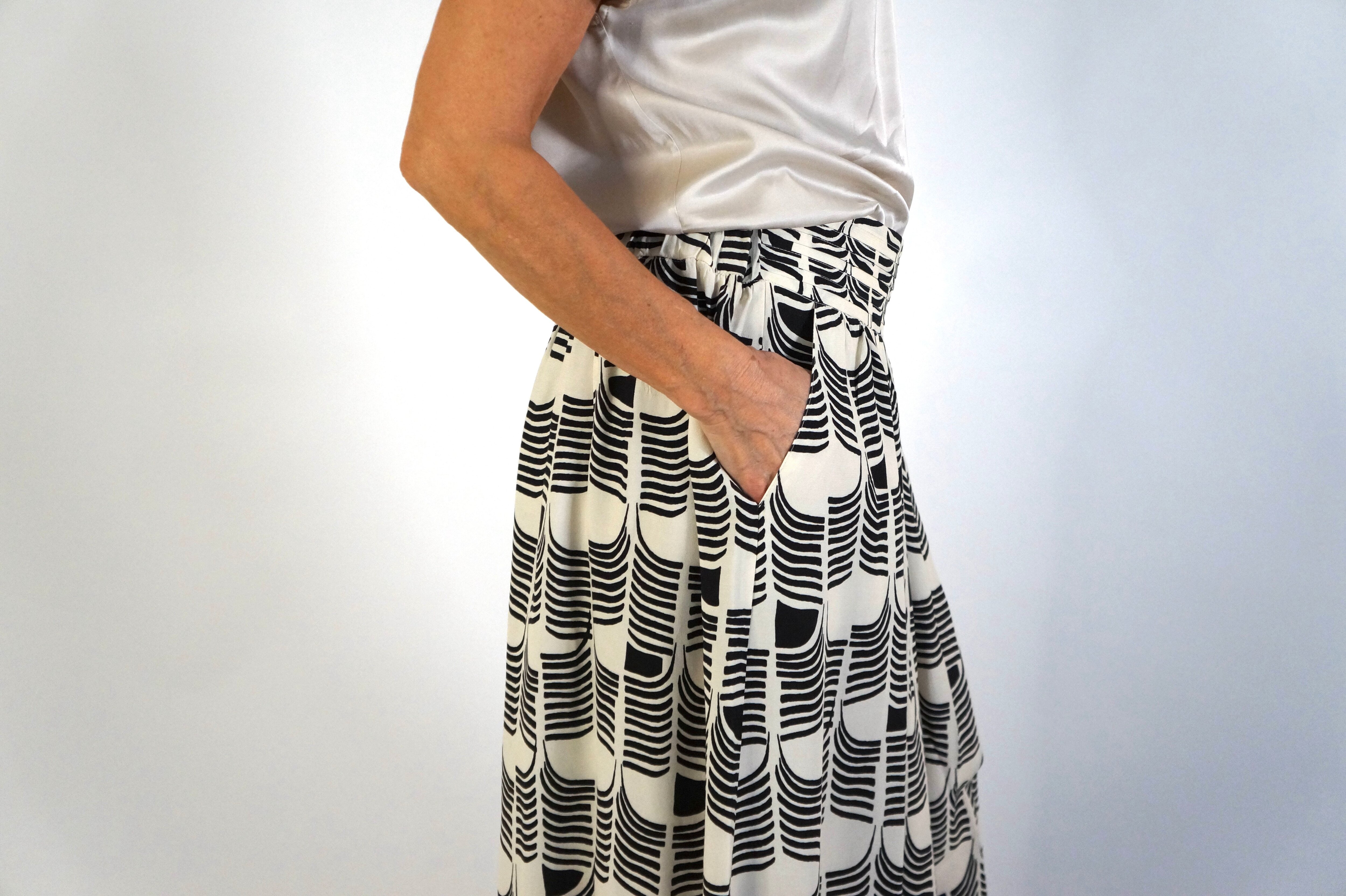 Donna skirt - alassio cream white