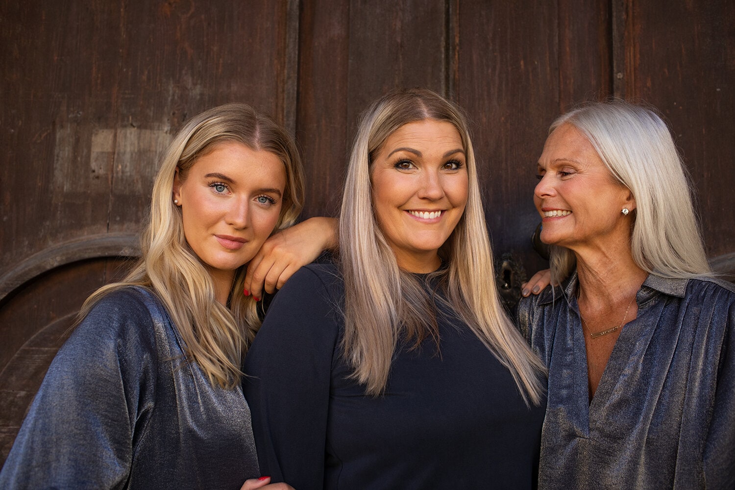 Linda dress - silver grey