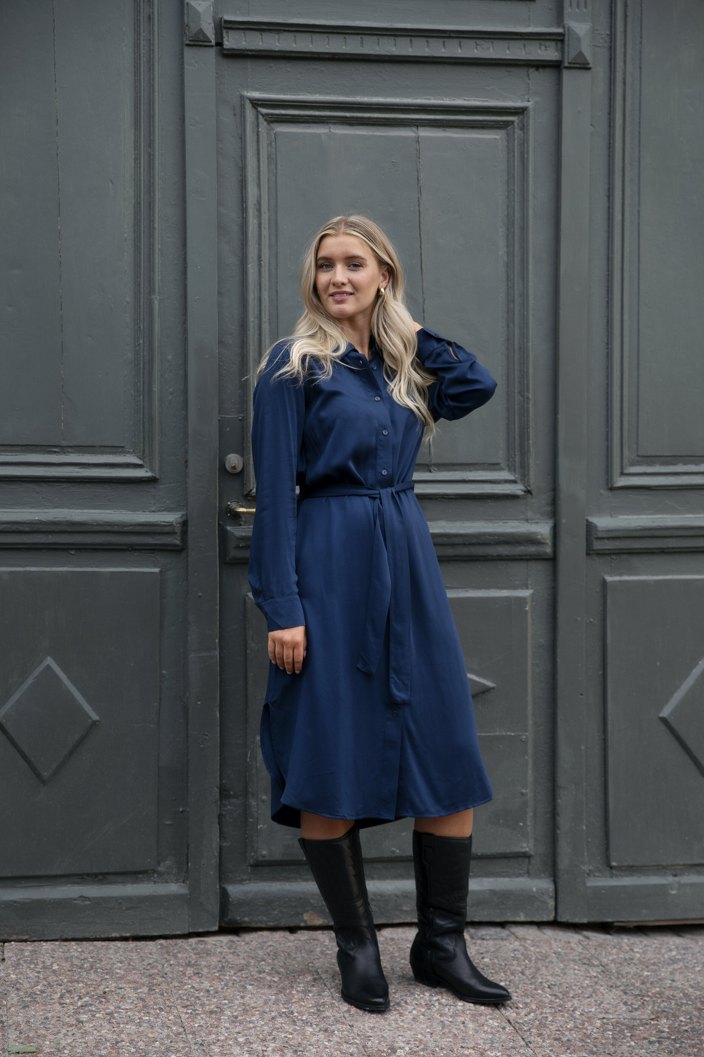 Emily dress - twilight sky