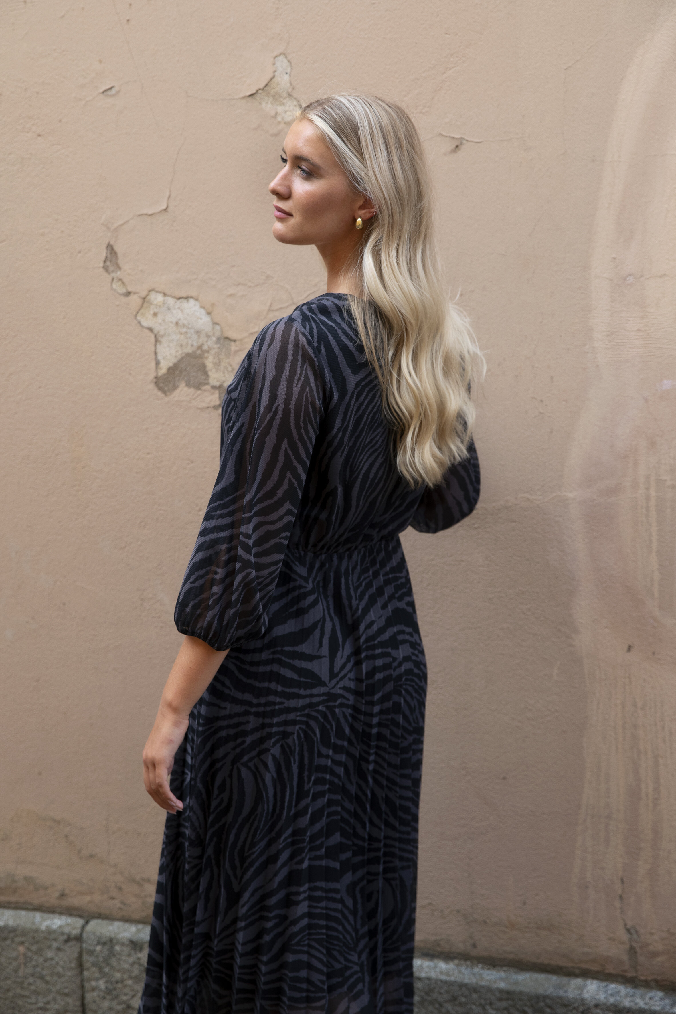 Ava dress - bari dark pearl