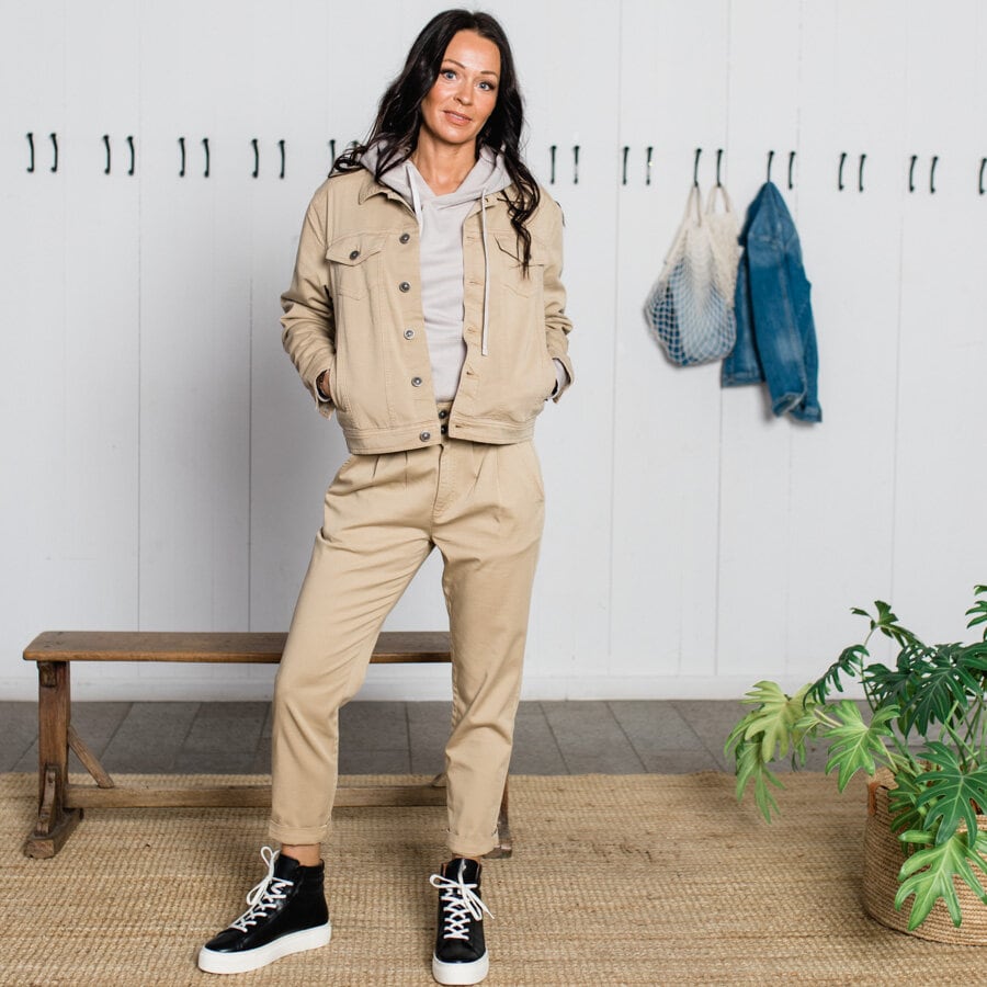 Heidi pants - warm beige