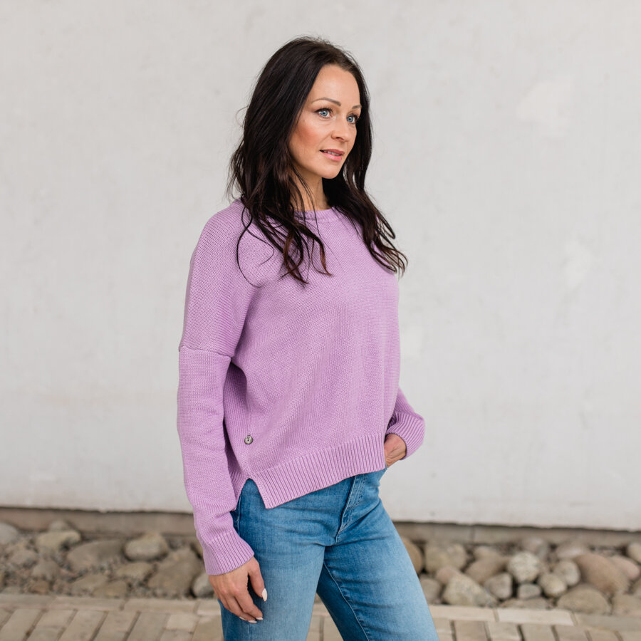 Front sweater - lavender