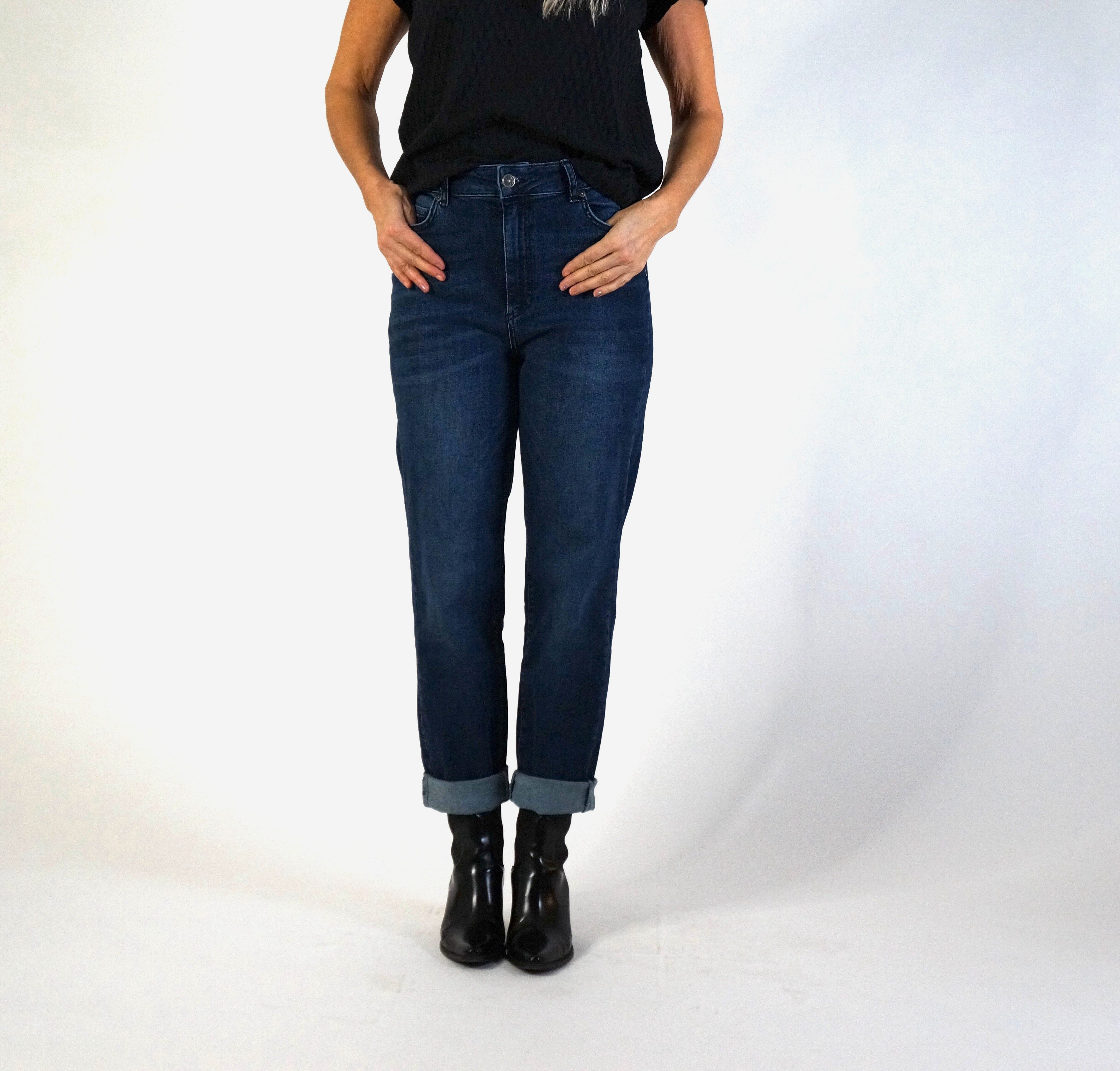 Steel jeans - dark blue