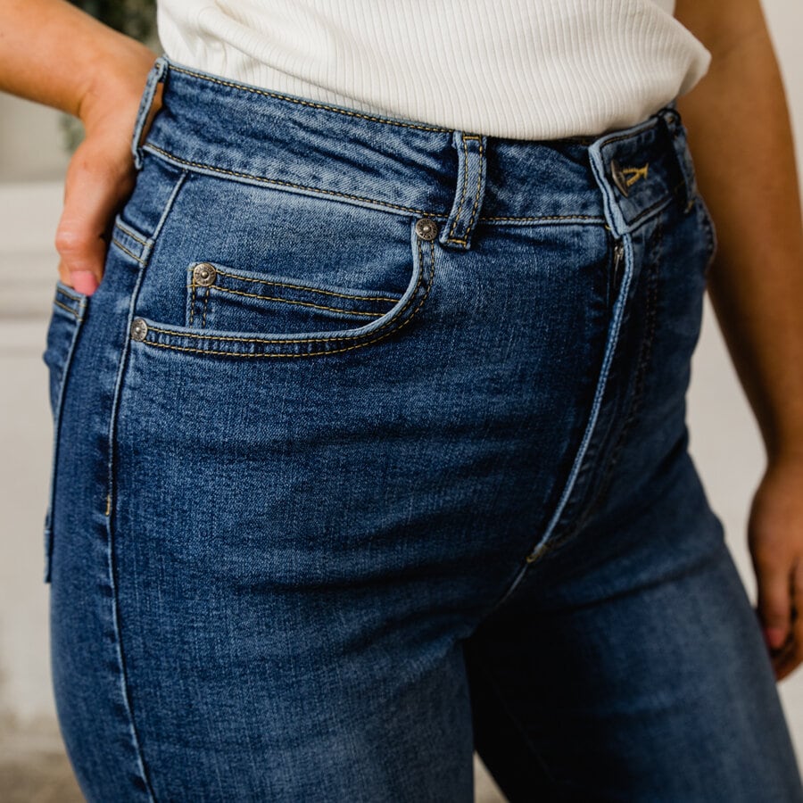 Granite jeans - sea blue