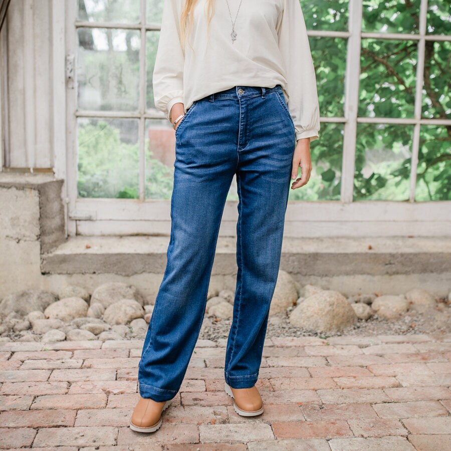 Apart jeans pants - dark blue