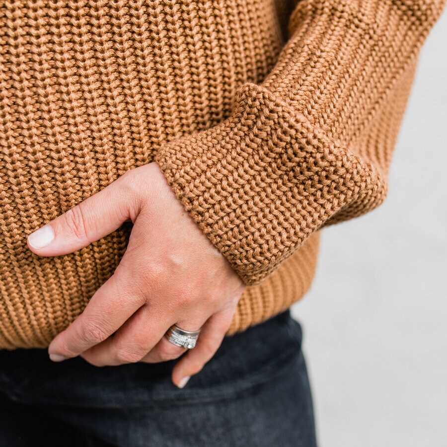Chai sweater - chestnut