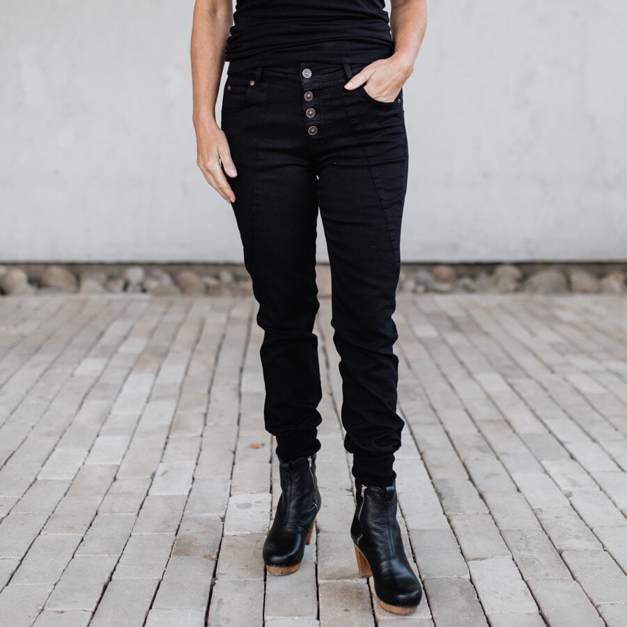 Salvation twill pants - black