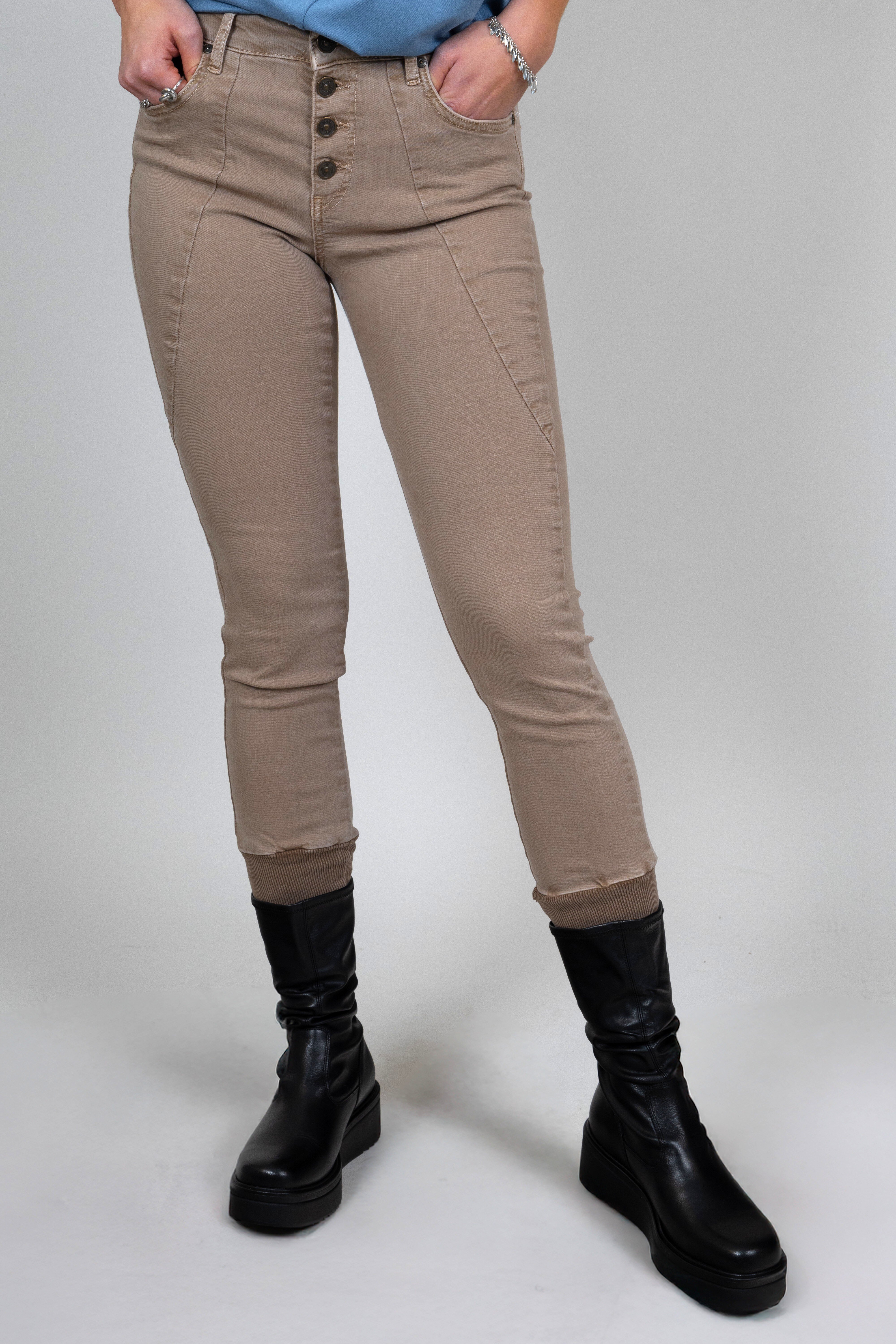 Salvation twill pants - soft taupe