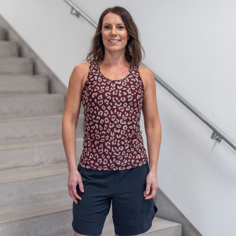 Frida singlet - leia winered