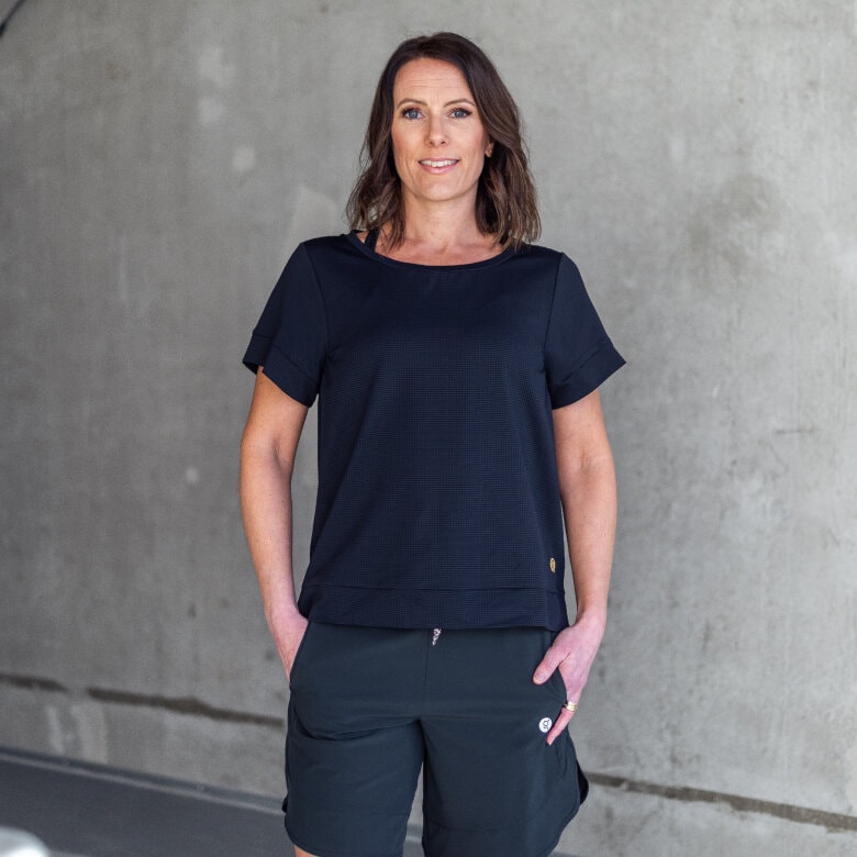 Molly top - black