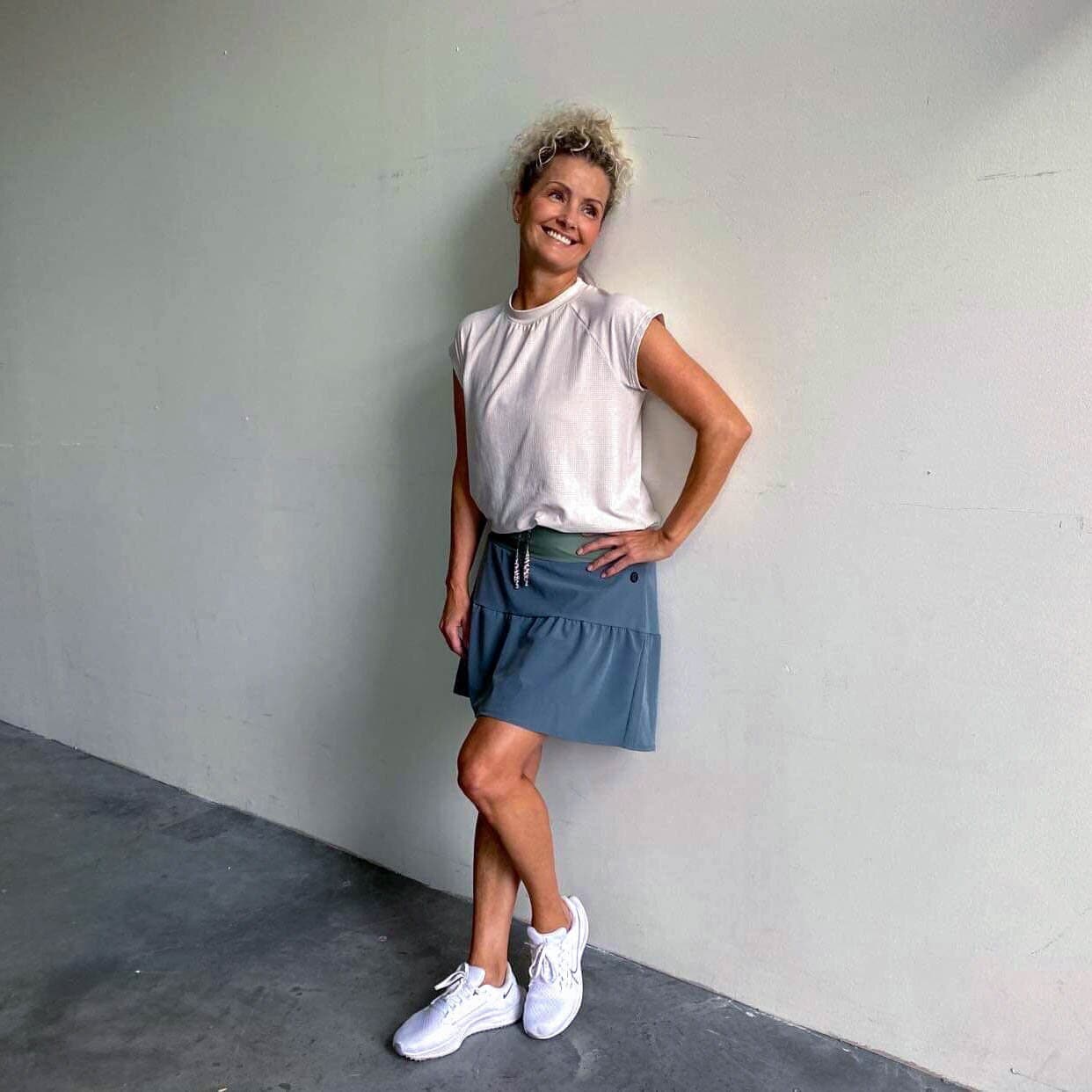 Christina skort - olive