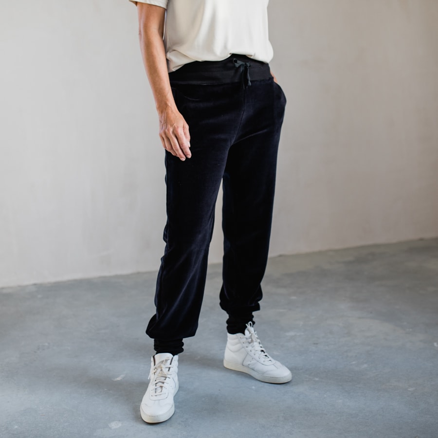 Joy pants - velour black