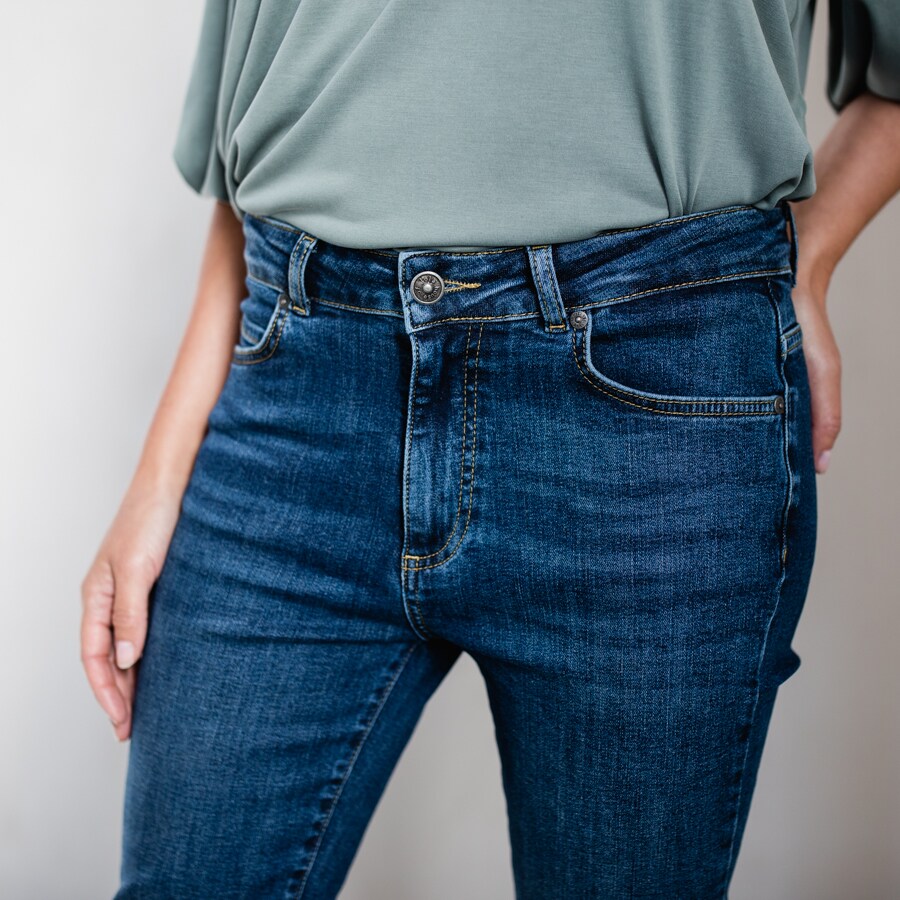 Wood jeans - dark blue