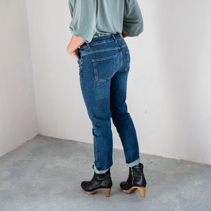 Wood jeans - dark blue