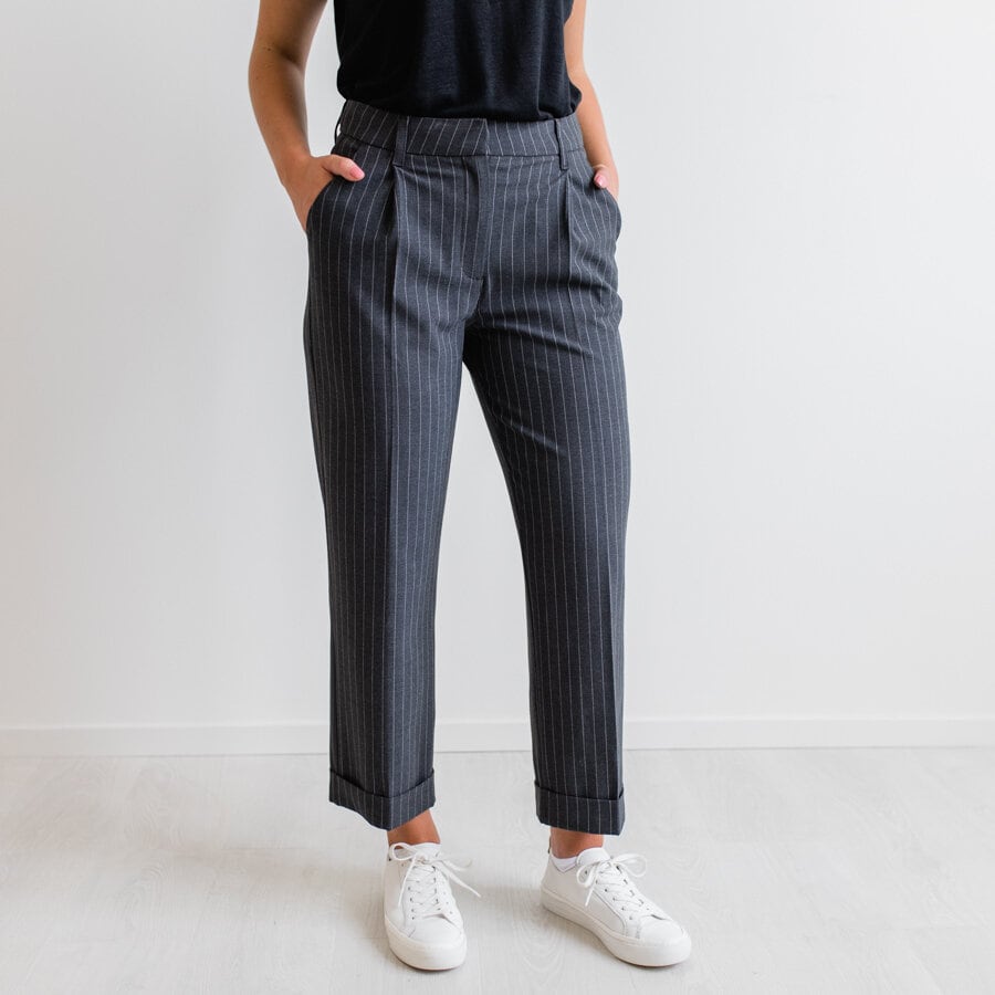 Milano pants - chalk grey