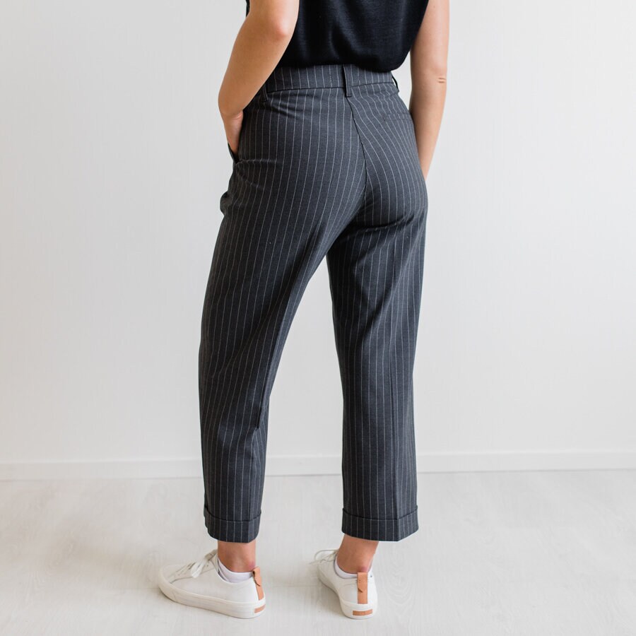Milano pants - chalk grey