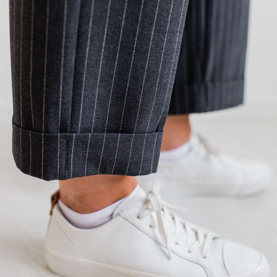 Milano pants - chalk grey