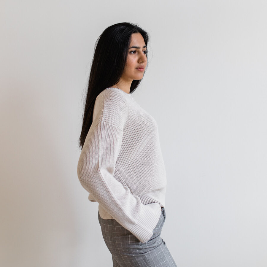 Rebecka knitted - seashell