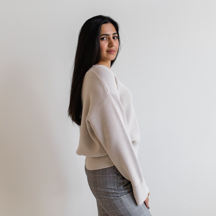 Rebecka knitted - seashell