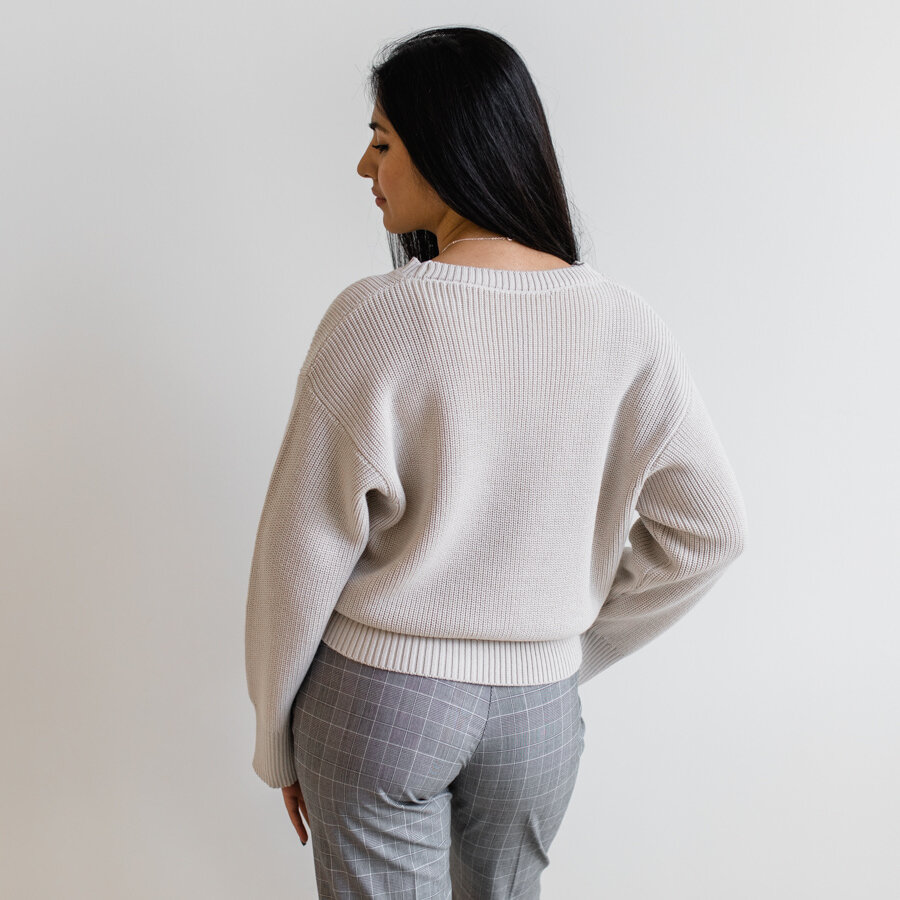 Rebecka knitted - seashell