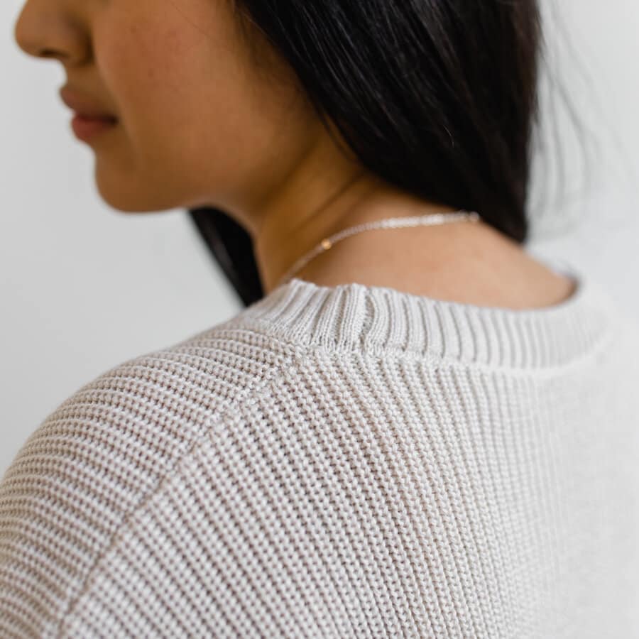 Rebecka knitted - seashell