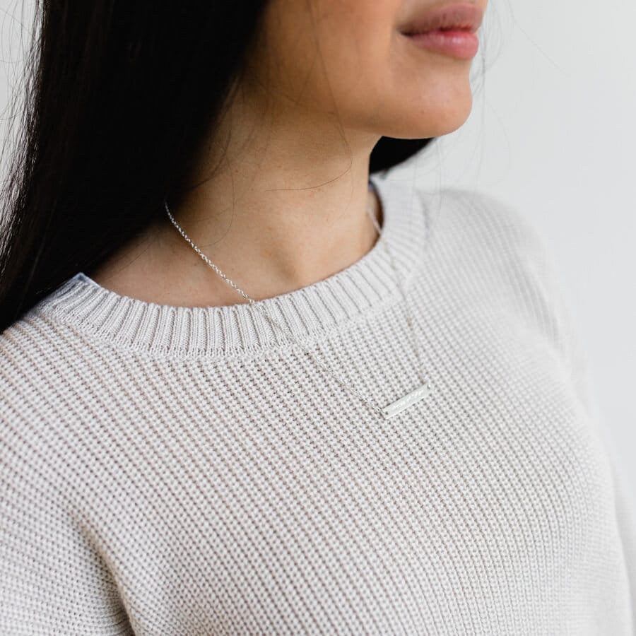 Rebecka knitted - seashell