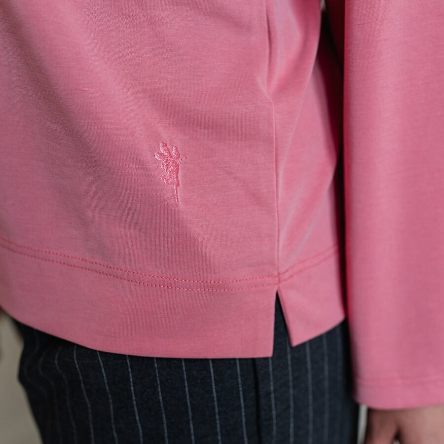 Shallow blouse - spring rouge