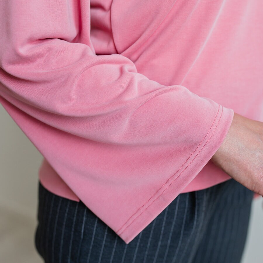 Shallow blouse - spring rouge