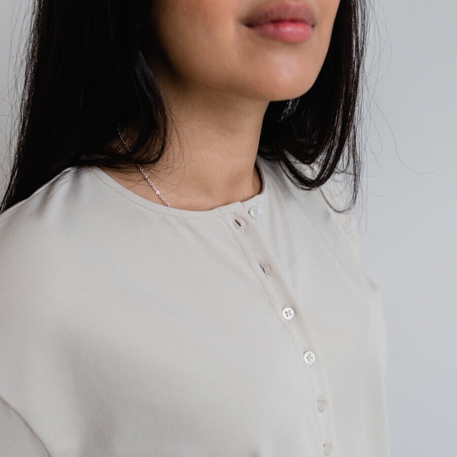 Leona cardigan - champagne