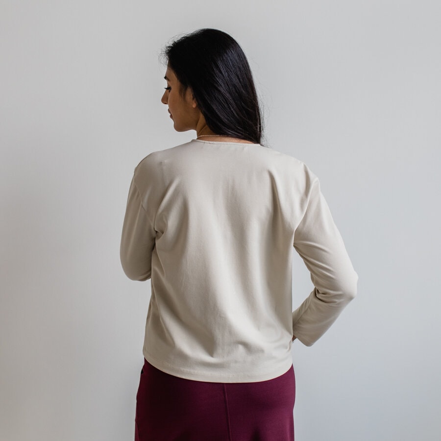 Leona cardigan - champagne