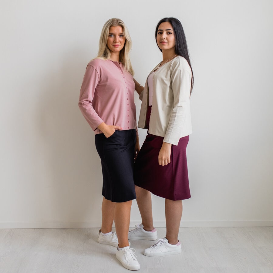 Leona cardigan - champagne