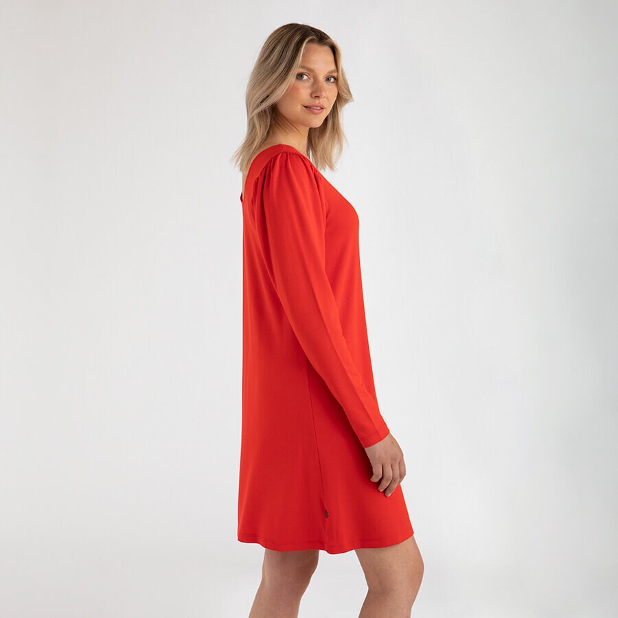 Liliana dress - high red