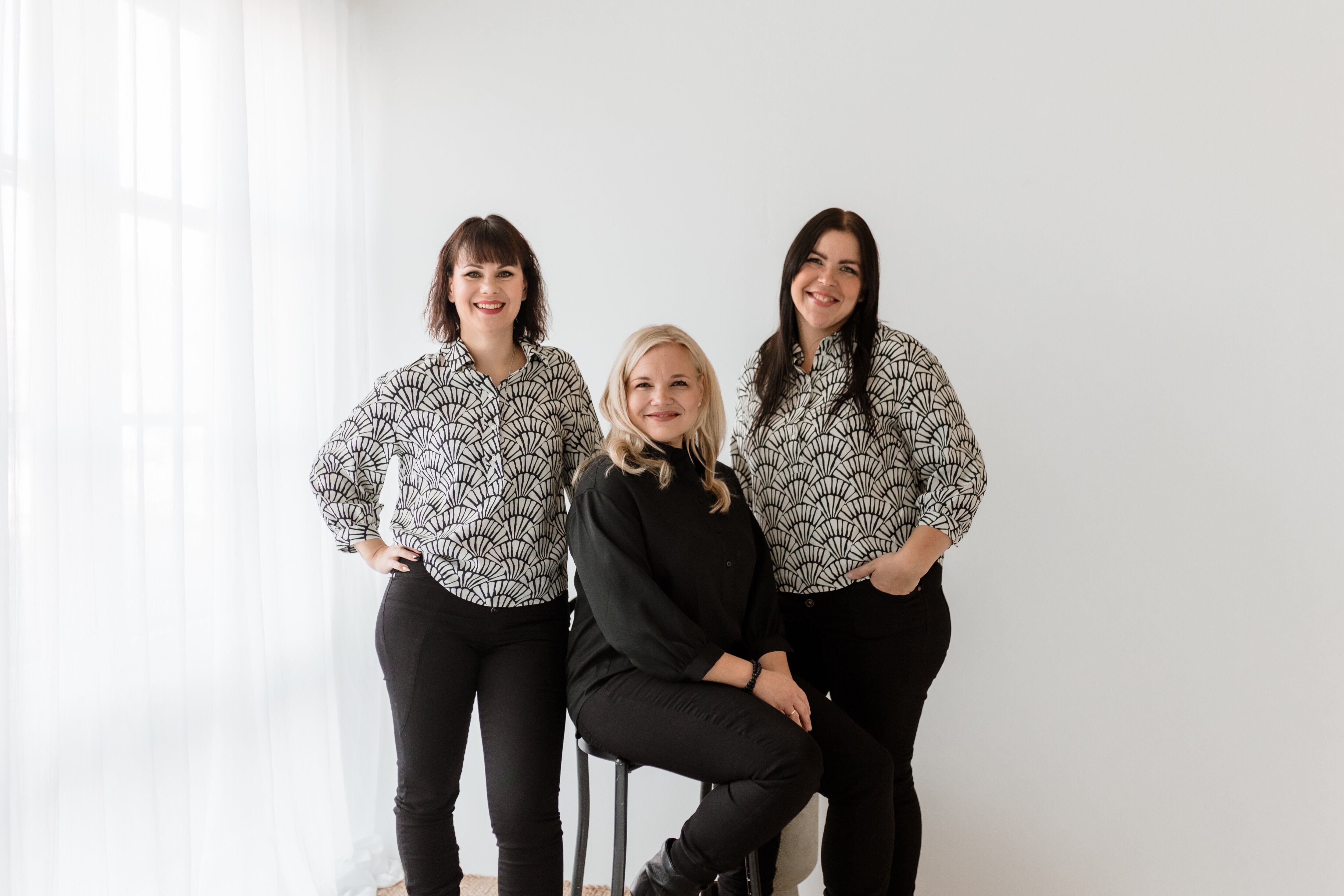 Aurora blouse - black