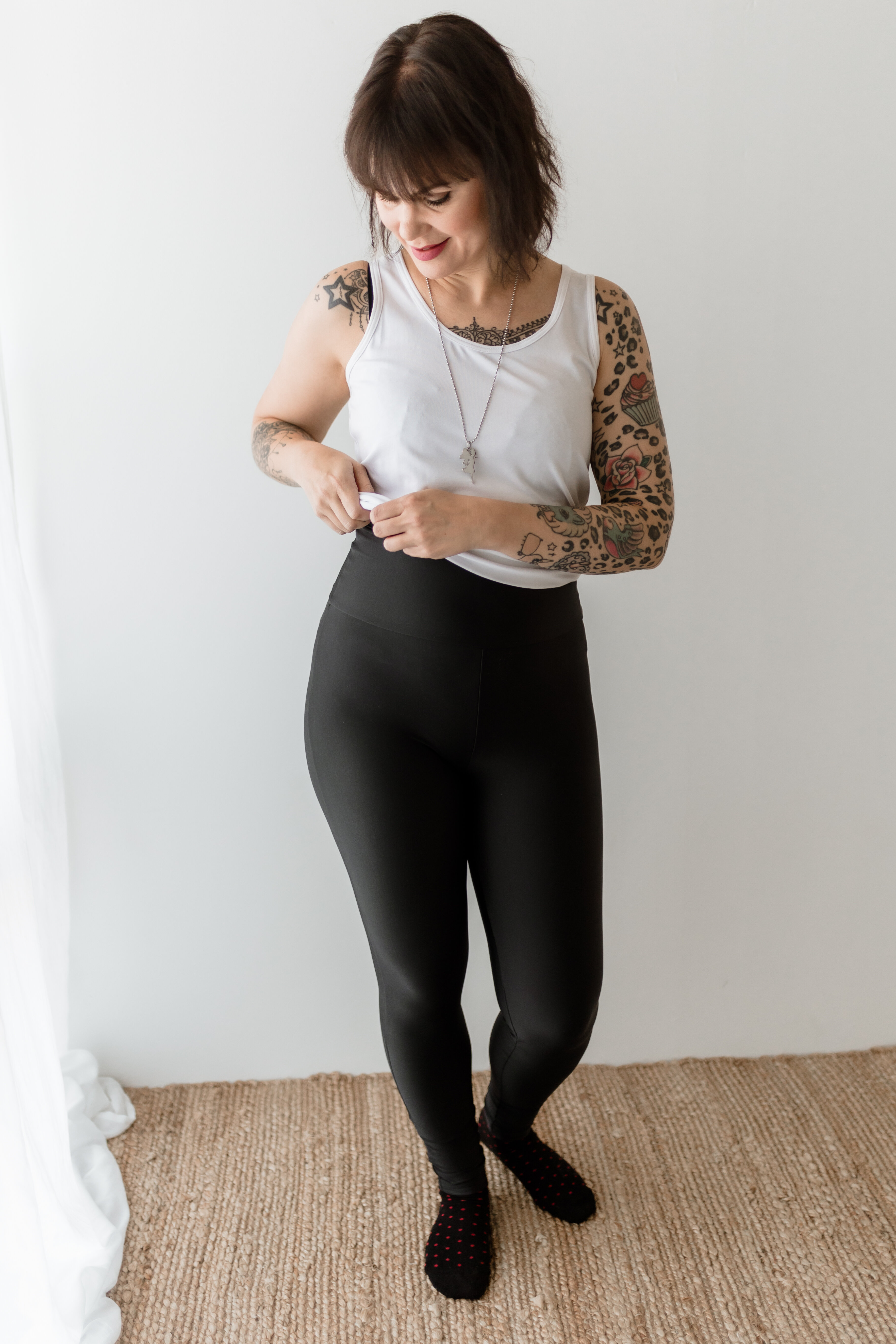 Ice leggings - black