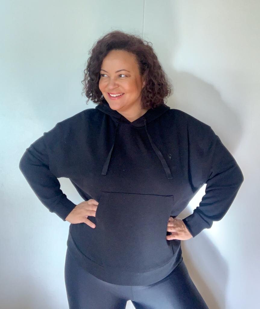Linda hoodie - black