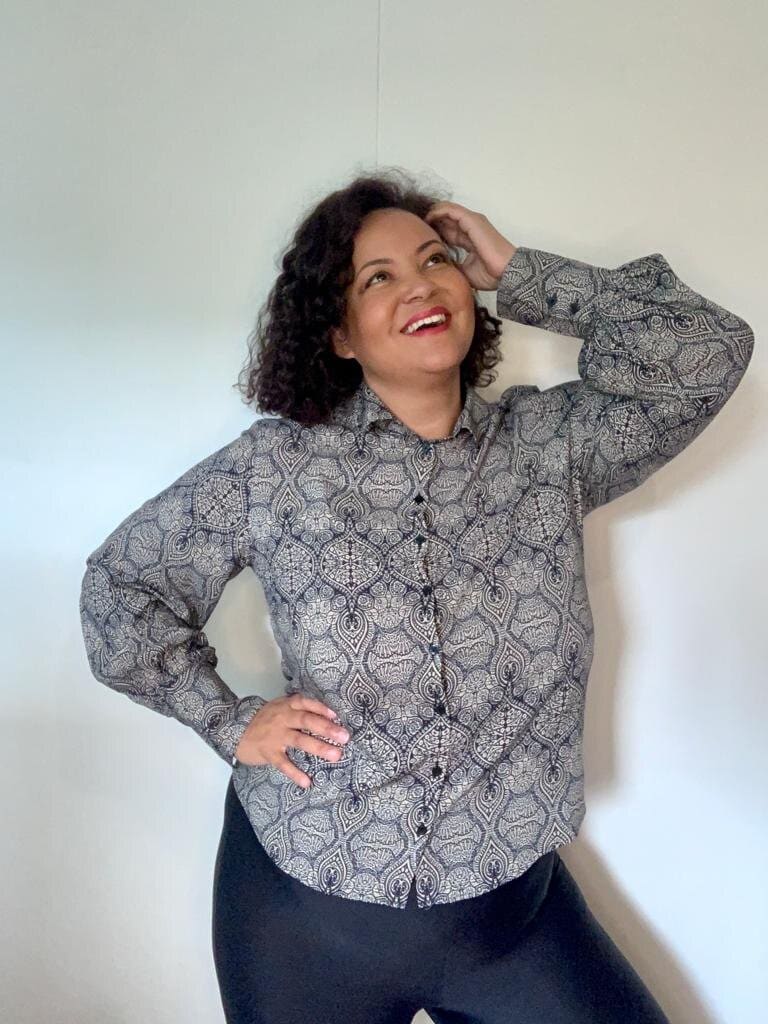 Emma blouse - alhambra black